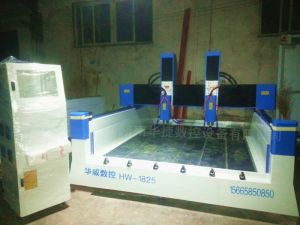 金华浦江县HW1825双头重型石材雕刻机